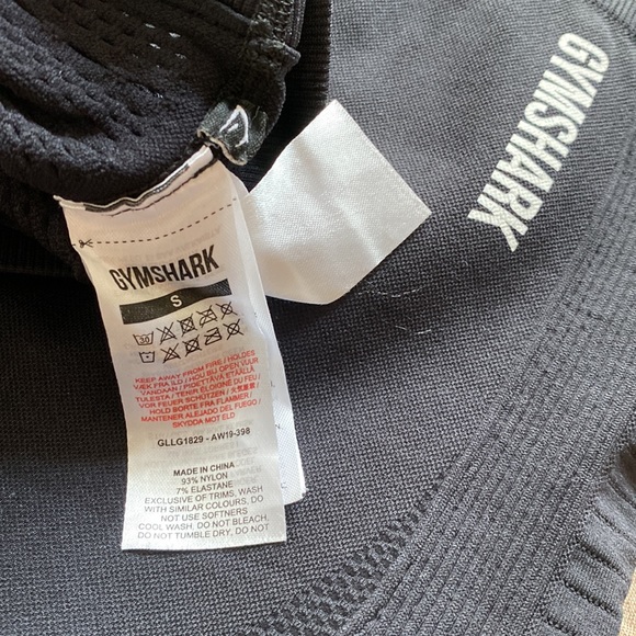 Gymshark leggings size small  believ to be 7/8 length cause NOT  full length - Picture 4 of 4